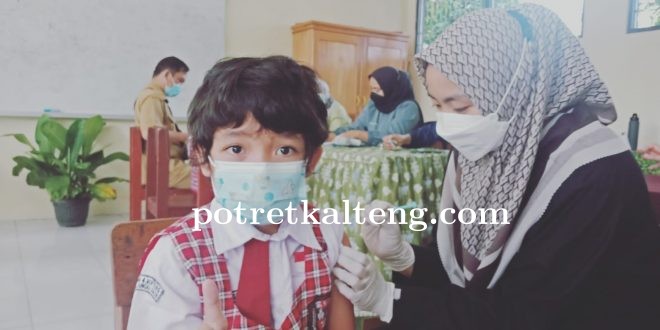 Sukses PTM dengan Vaksinasi Anak