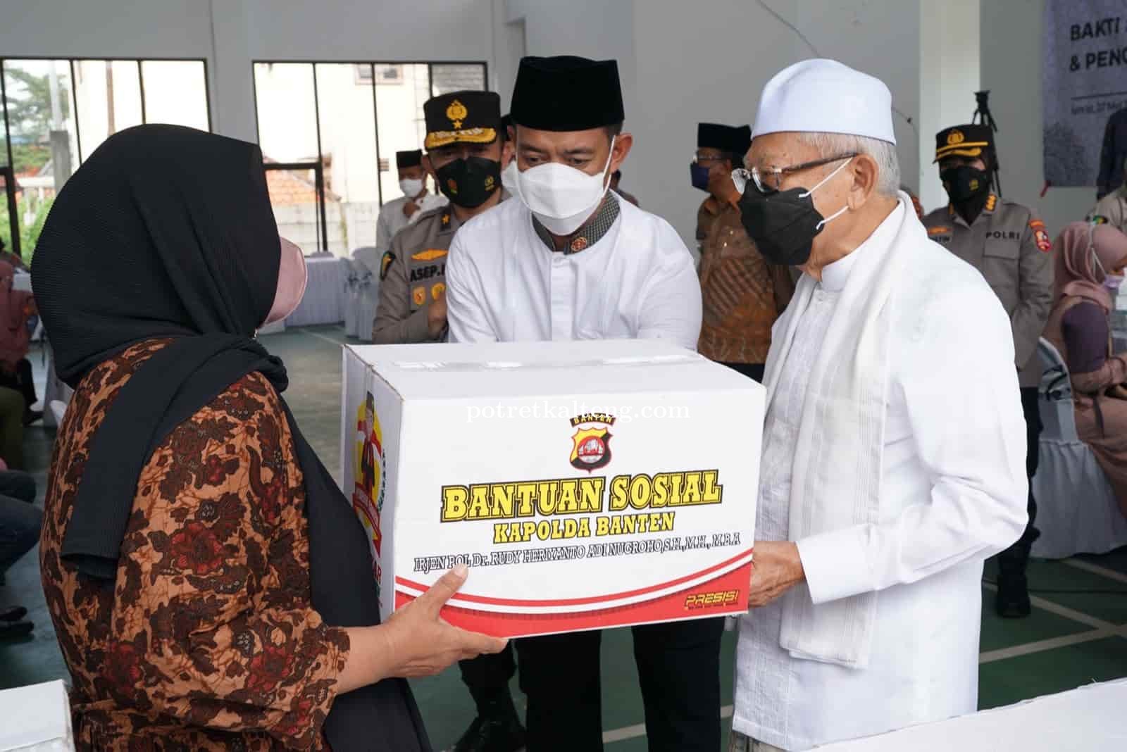 Peduli Dampak Pendemi Covid-19, TNI-Polri dan Kemenkes Gelar Baksos Kesehatan di Banten