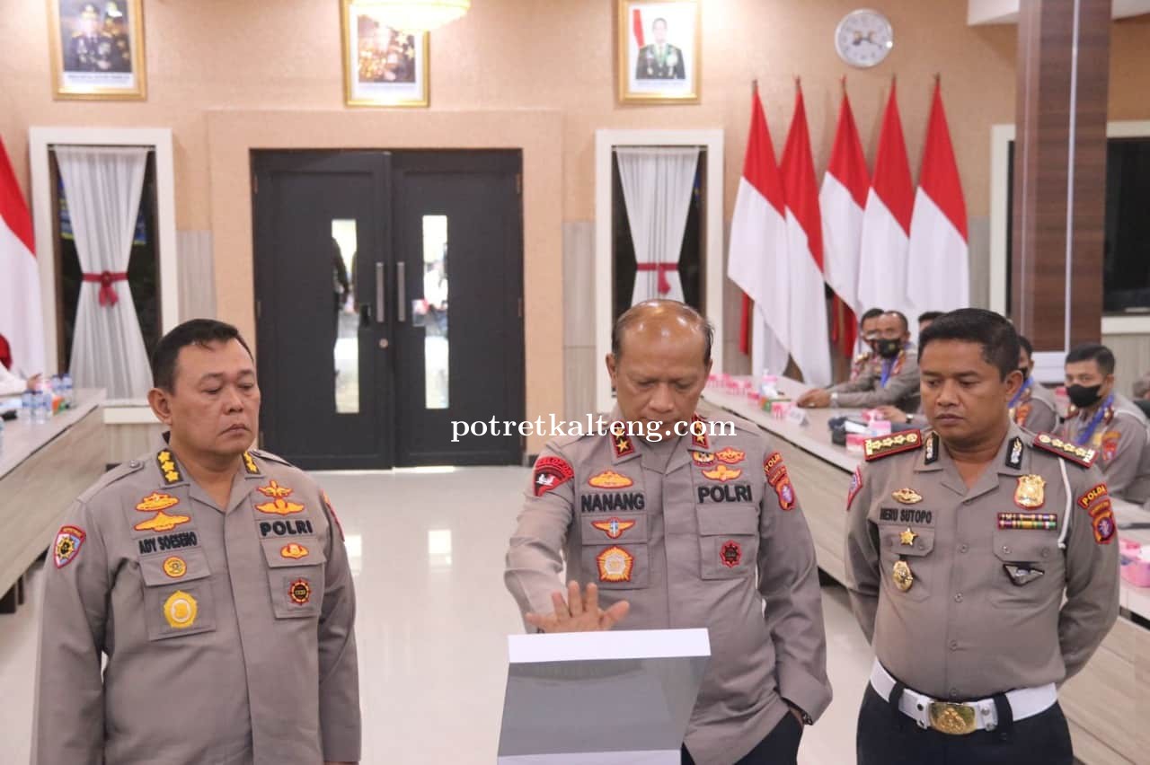 Gelar Rakernis 2022, Ditlantas Polda Kalteng Launching Aplikasi ANJANEL