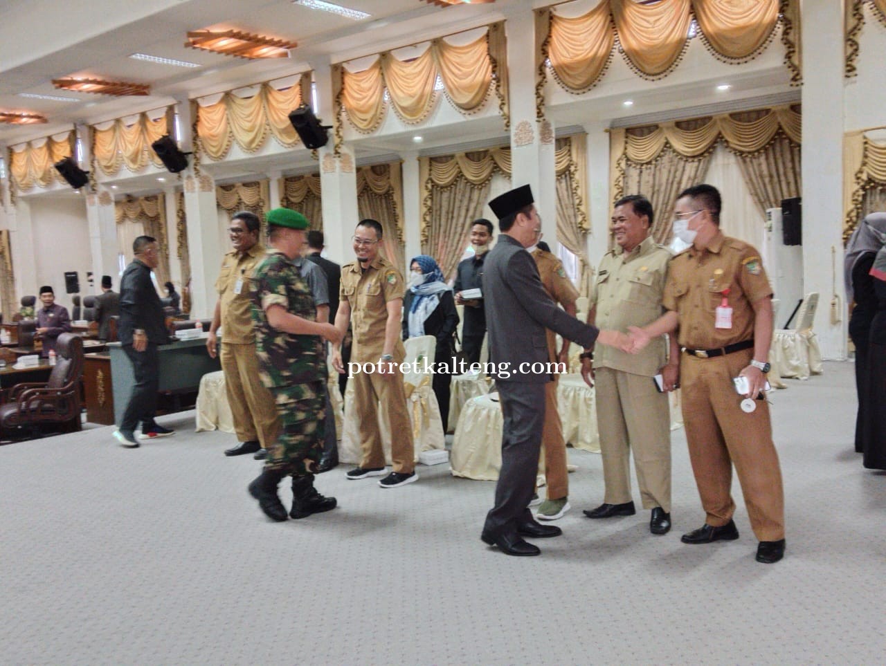 Pasipers Kodim Muara Teweh Hadiri Rapat Paripurna III