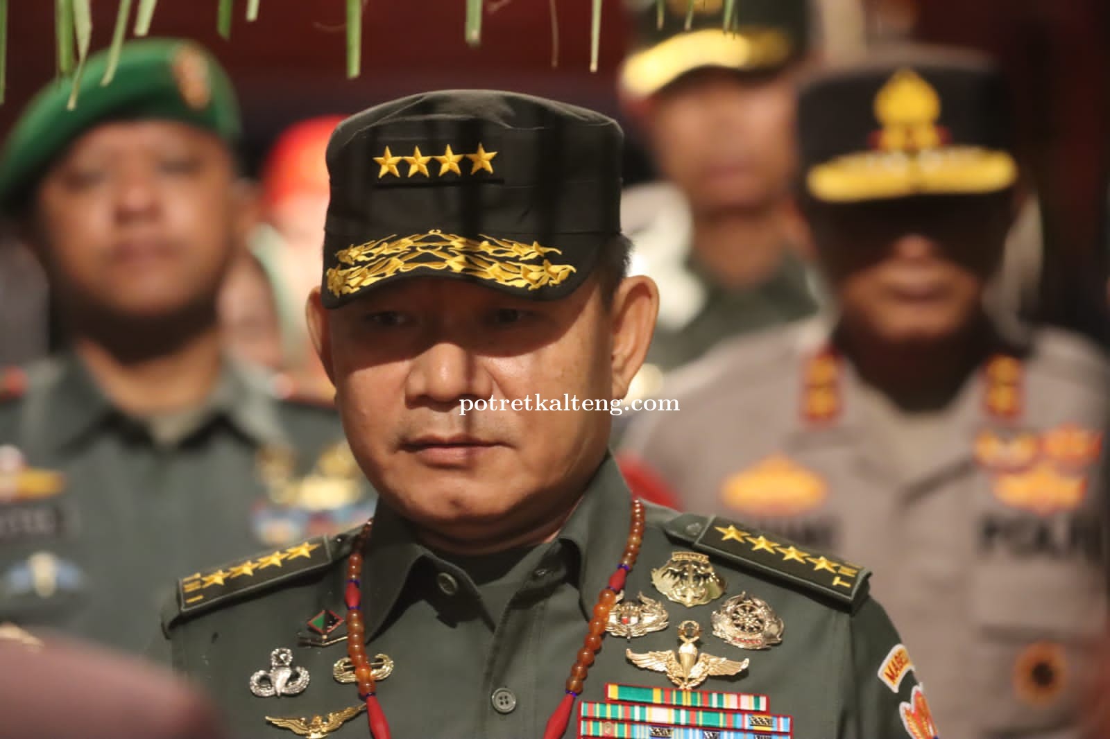 Kepala Staff Angkatan Darat, Jenderal TNI Dr. Dudung Abdurahman Tiba Di Palangkaraya