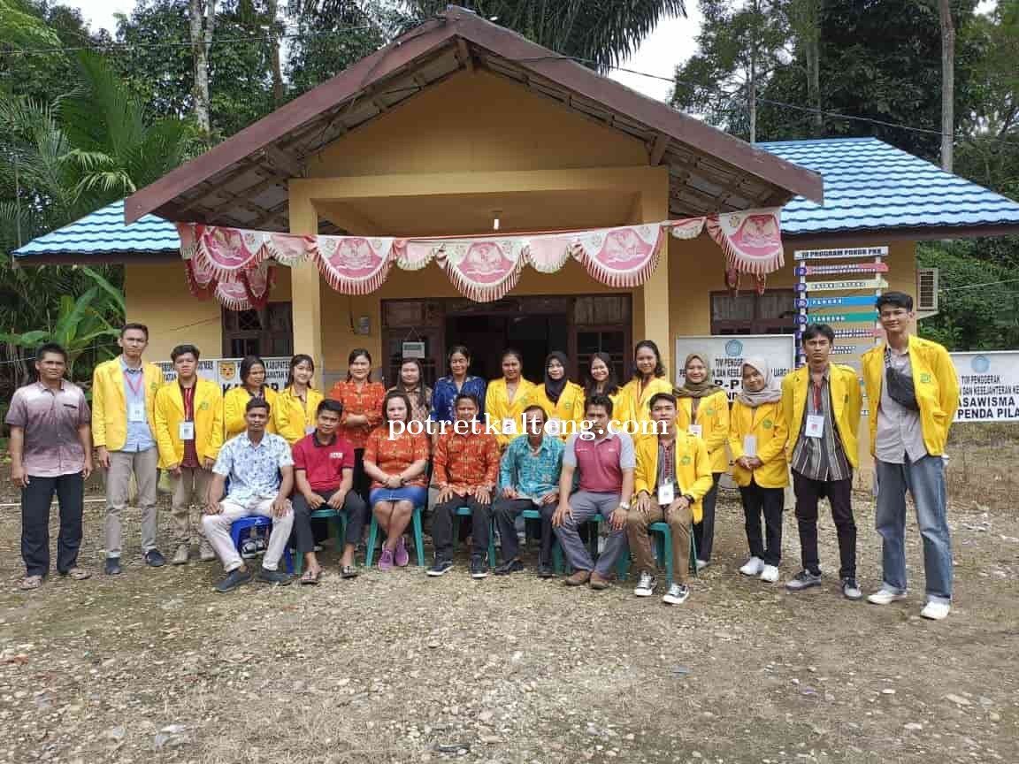 KKN TematikMandiri Mahasiswa UPR Desa Penda Pilang Bawakan Tema Membangun Desa Berwawasan Kebangsaan