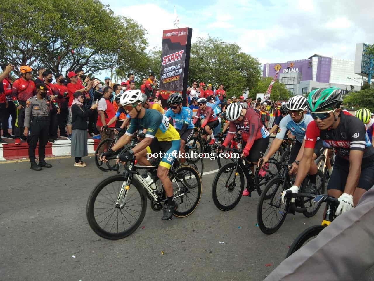 Pra Event UCI MTB Eliminator, Road Race Gubernur Kalteng Cup Tahun 2022 Resmi Digelar