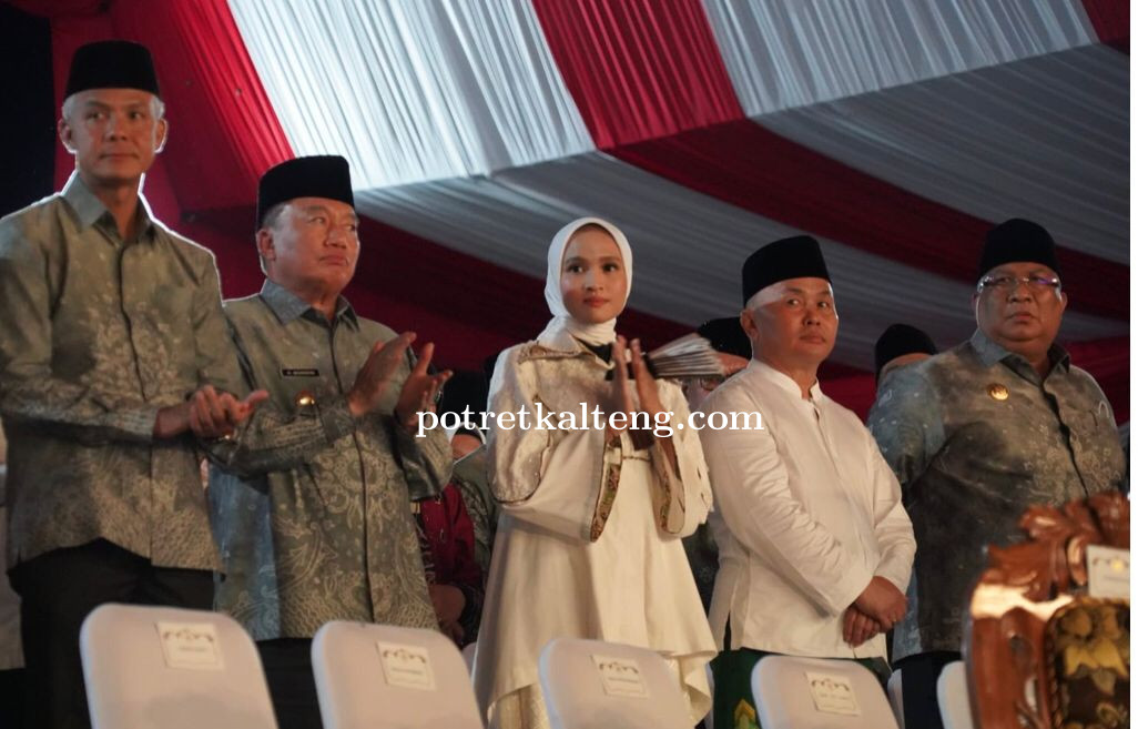 Gubernur dan Wagub Kalteng Hadiri Langsung Pembukaan MTQ NasionalXXIX di Provinsi Kalimantan Selatan