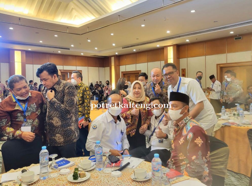 Kepala Dislutkan Provinsi Kalteng Hadiri National Shrimp Action Forum 2022 di Jakarta