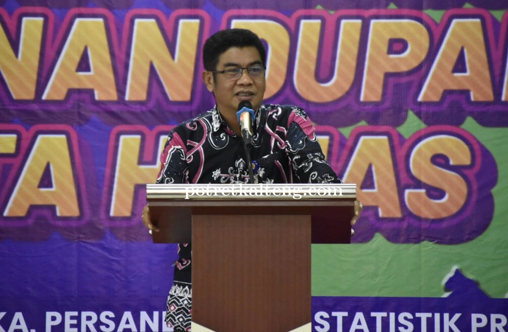 Kepala Diskominfosantik Provinsi Kalteng Buka Bimtek Penyusunan DUPAK