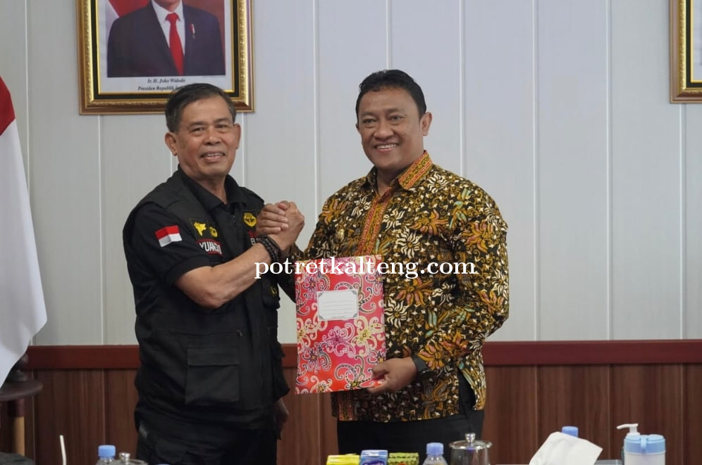 Audiensi ke Pemprov Kalteng, Wagub Kalteng Harapkan Batamad Jadi Benteng Pertahanan Adat Dayak