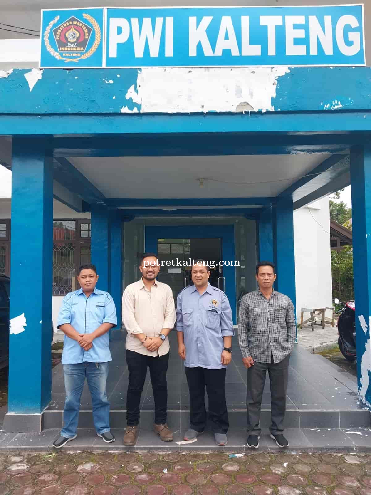 Bangun Inventasi Yang Sehat, PT. TGM Jalin Silahturahmi Dengan PWI Kalteng