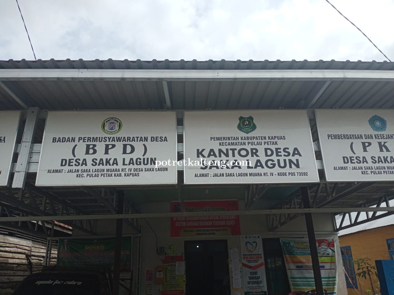 Desa Saka Lagun Kabupaten Kapuas Selenggarakan Pemungutan Suara Pemilihan Ketua RT