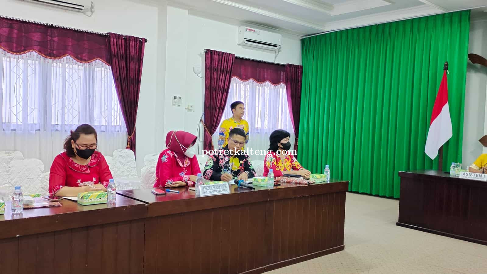 Tim Percepatan Penurunan Stunting Kabupaten Barito Selatan Studi Banding ke Pemkab Gumas