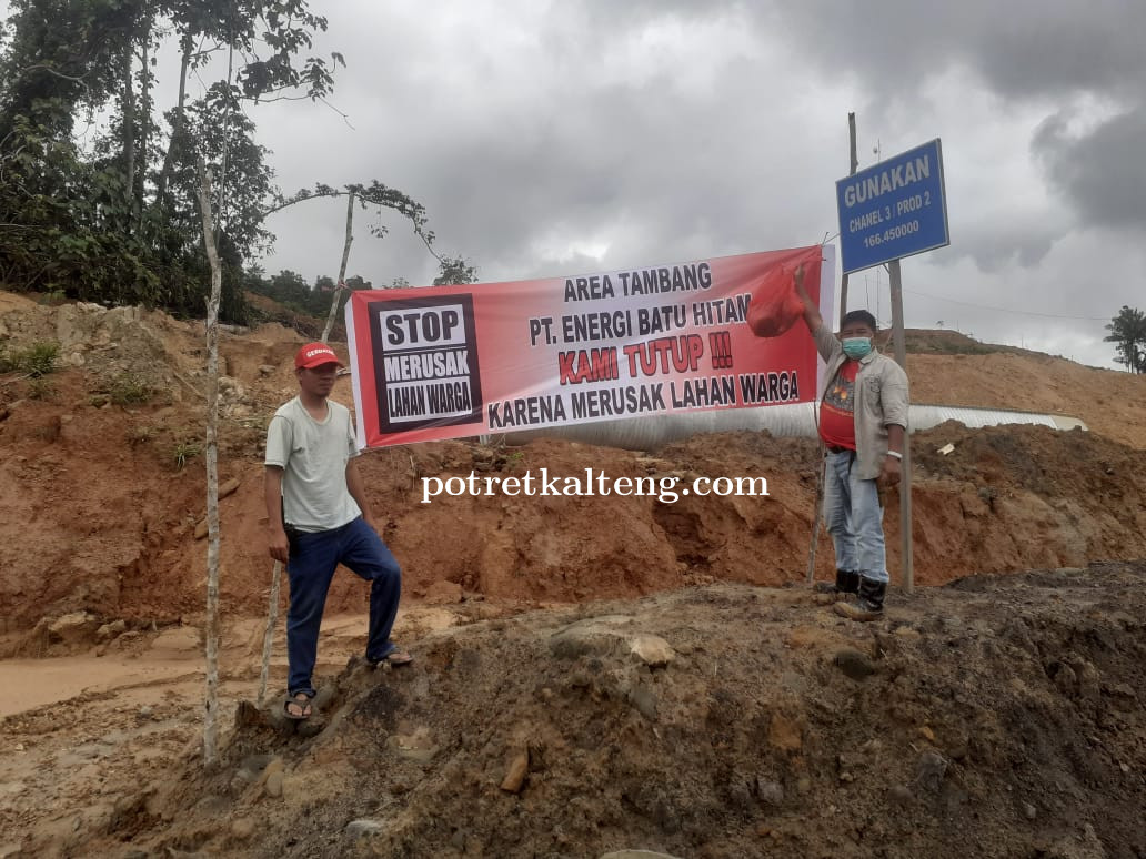Lingkungan Tercemar Dan Lahan Dirusak Warga Kampung Dingin Tutup Perusahaan Batu Bara.