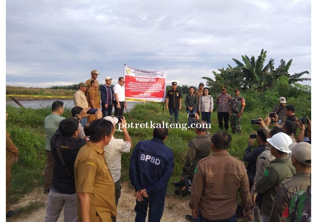 Selain Ditutup PT BMB Yang Diduga Cemari Lingkungan Semestinya Dijatuhkan Sanksi Adat