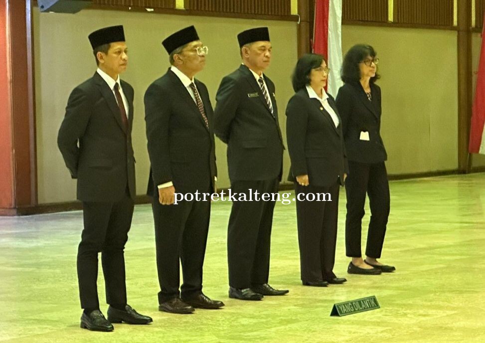 Mantan Sekda Kalteng Fahrizal Fitri Resmi Jabat Eselon Satu Kementerian LHK