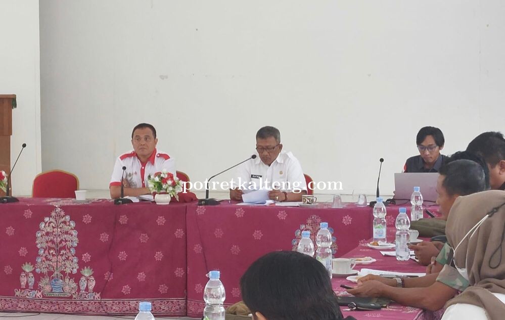 Kesbangpol Gelar Rapat Pemusatan Diklat Paskibraka Tingkat Prov. Kalteng Tahun 2023