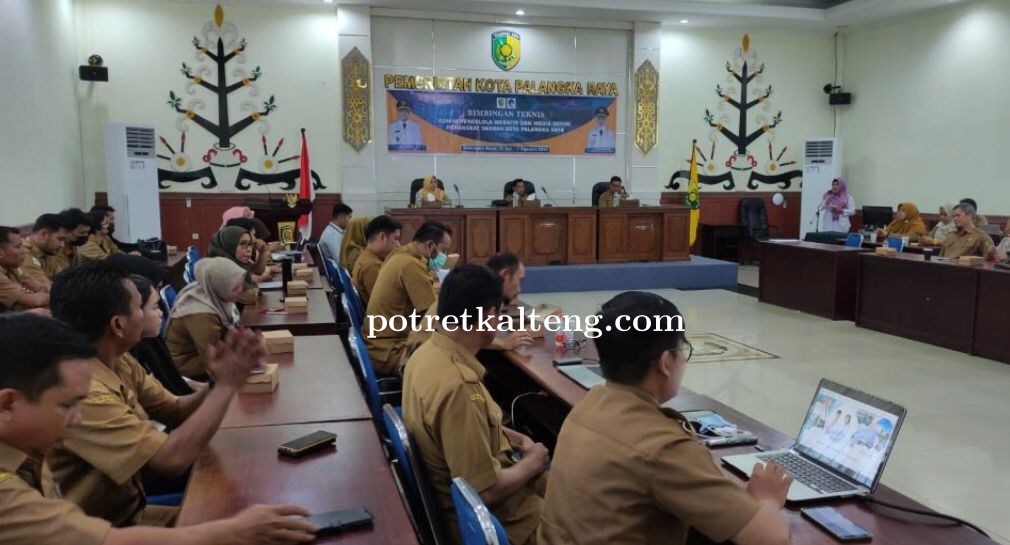 Kadiskominfo Palangka Raya : Tingkatkan Kualitas SDM Pelayanan Data dan Informasi