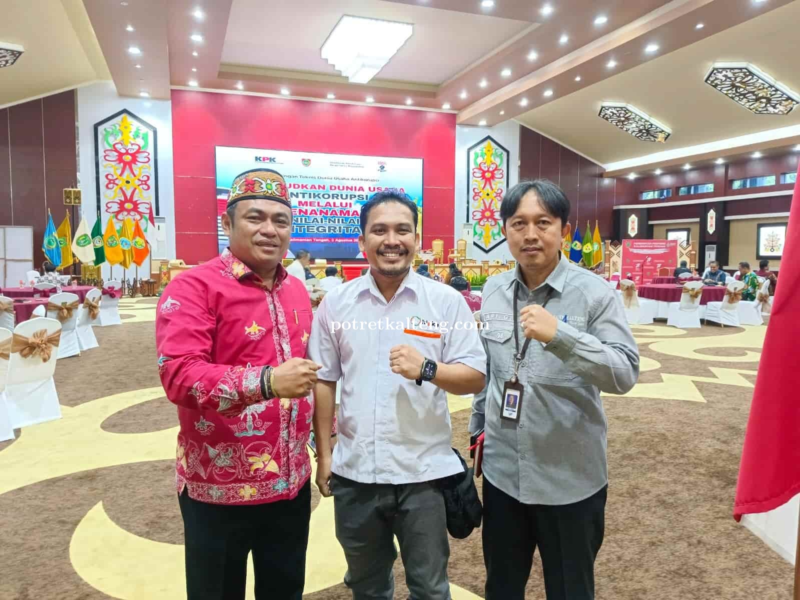 KPK Adakan Bimtek Antikorupsi, HIPKA Kalteng Dukung Lingkungan Usaha Bersih dan Adil