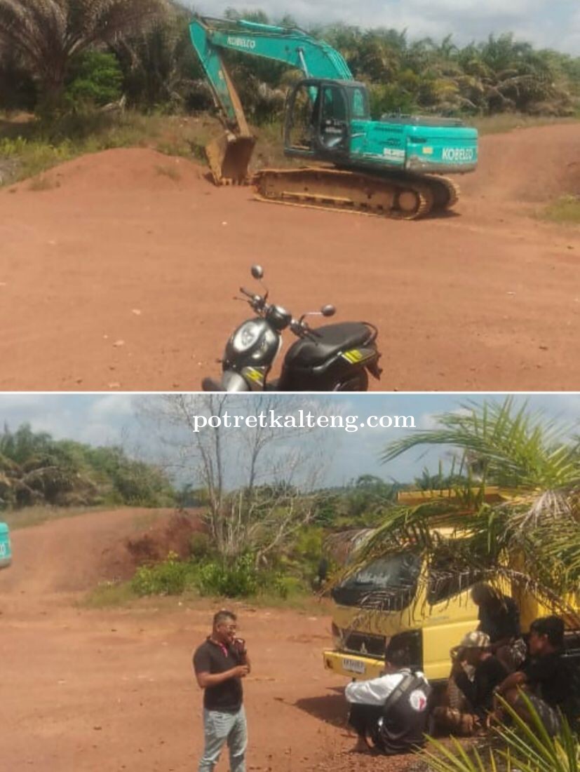 Diduga Galian C Ileggal Beroperasi di Parenggean