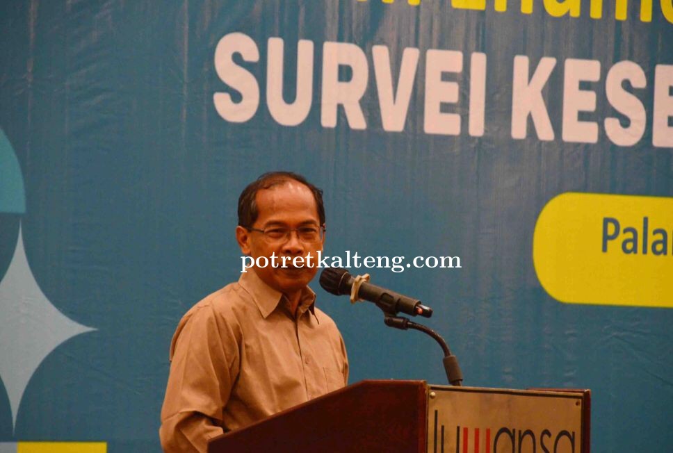 Kepala Dinas Kesehatan Prov. Kalteng Buka Workshop Tim Enumurator Survey Kesehatan Indonesia