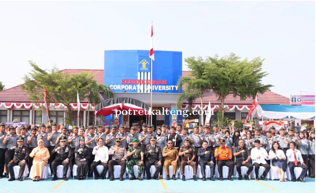 Asisten Pemerintahan dan Kesra Ikuti Upacara Hari Kementerian Hukum dan HAM ke-78 Tahun 2023