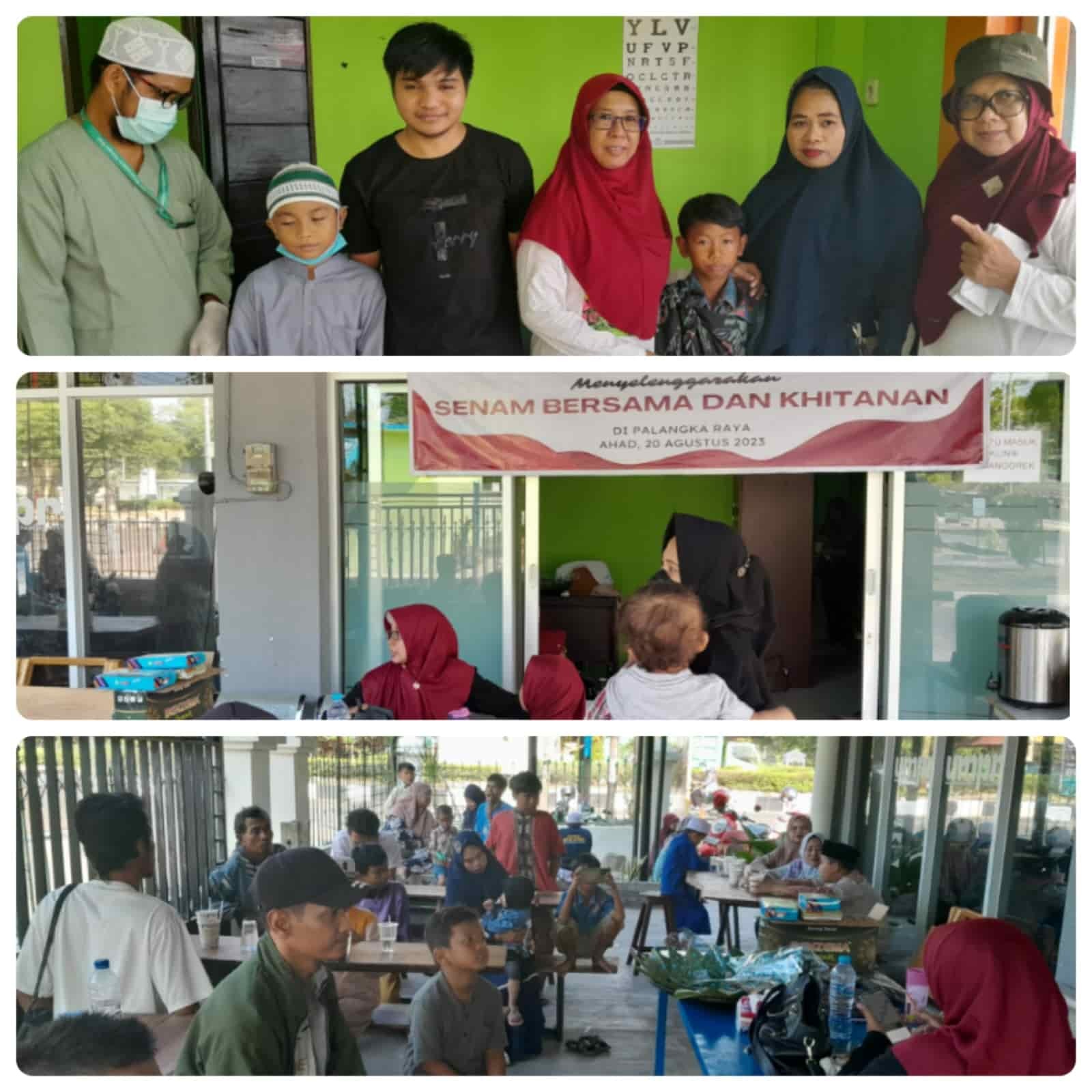 Peringati Hari Kemerdekaan RI, PDA Kota Palangka Raya Adakan Sunatan Massal Gratis