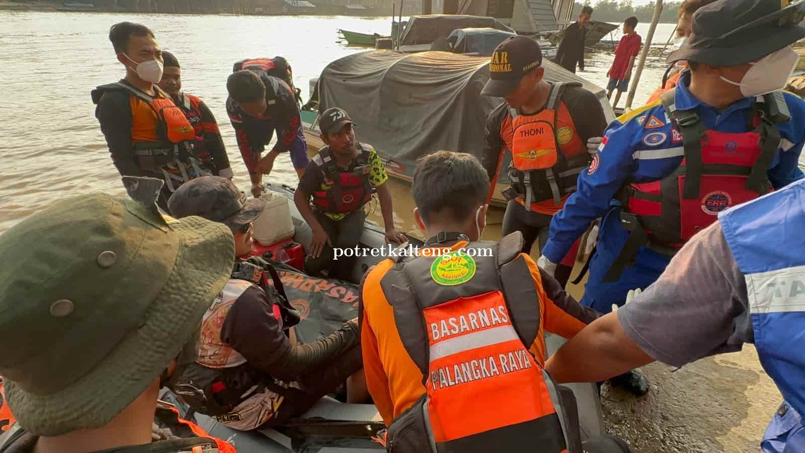 Akhirnya, Bocah 14 Tahun Yang Tenggelam di Sungai Kahayan Ditemukan Meninggal Dunia