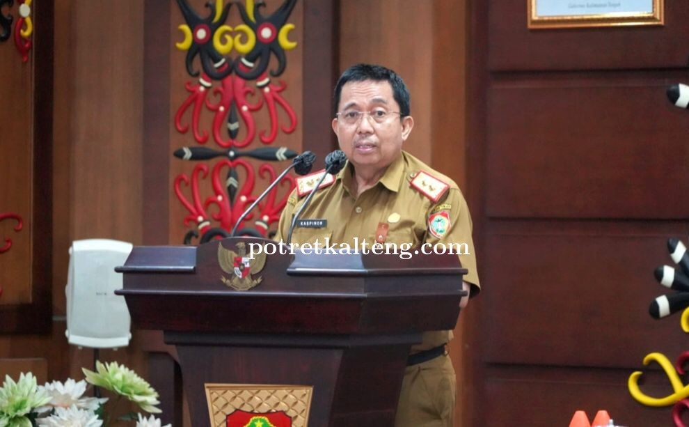 Asisten Pemerintahan dan Kesra Rapat Evaluasi Penyelenggaraan Ibadah Haji Prov Kalteng Tahun 2023