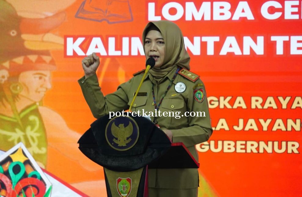 Asisten Ekbang Prov Kalteng buka  Lomba Karya Tulis Cerita Rakyat Kalteng Tahun 2023