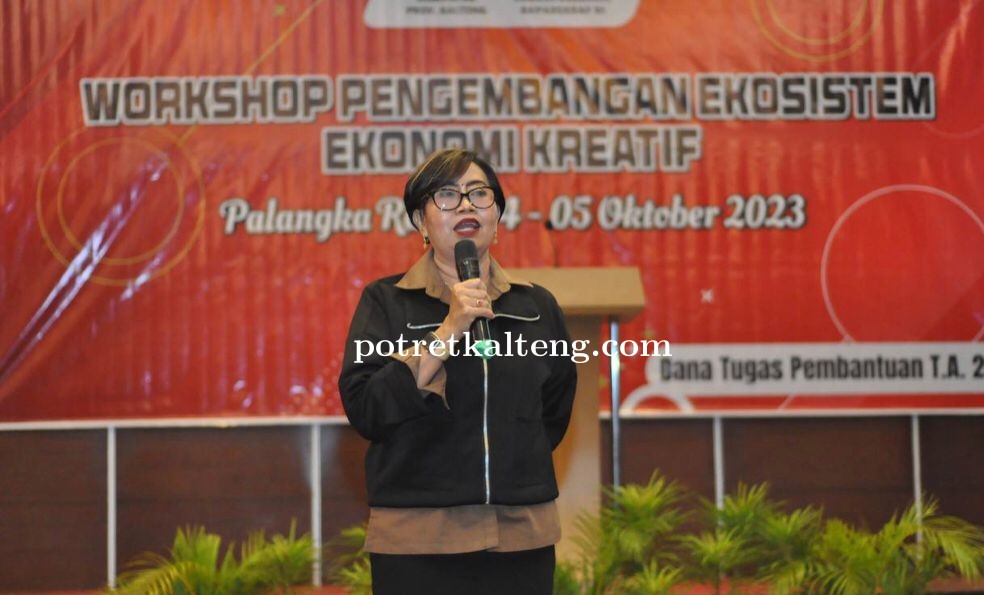 Disbudpar Provinsi Kalteng Selenggarakan Workshop Pengembangan Ekosistem Ekraf