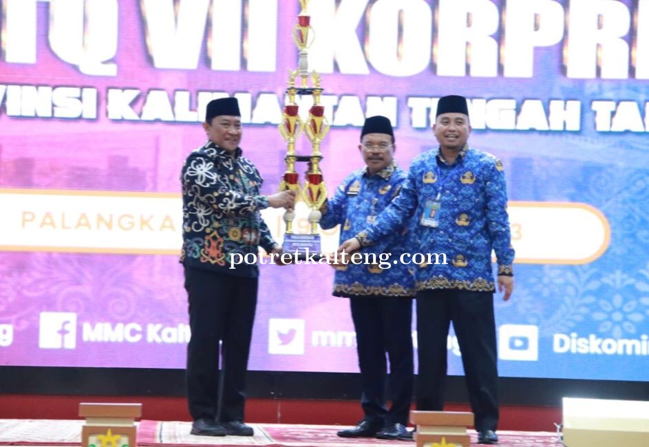 Wagub Kalteng H. Edy Pratowo Buka Secara Resmi MTQ VII KORPRI Tingkat Prov. Kalteng Tahun 2023