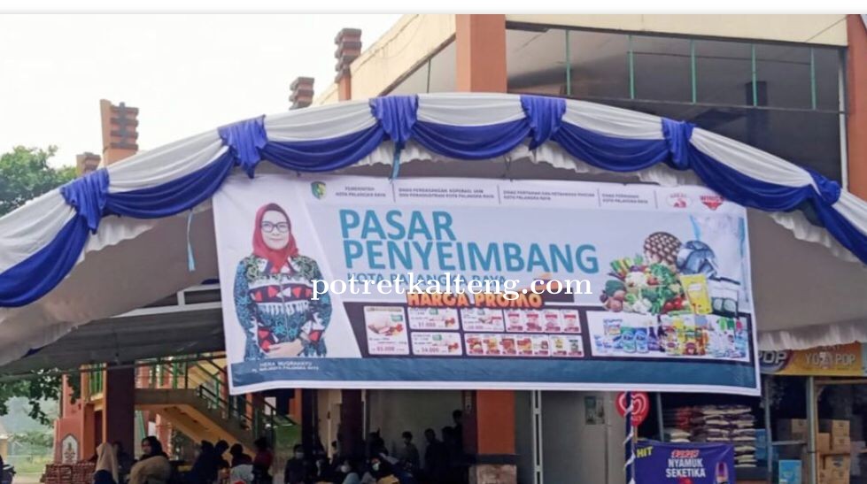 Pemko Palangka Raya Ajak Masyarakat Manfaatkan Pasar Penyeimbang