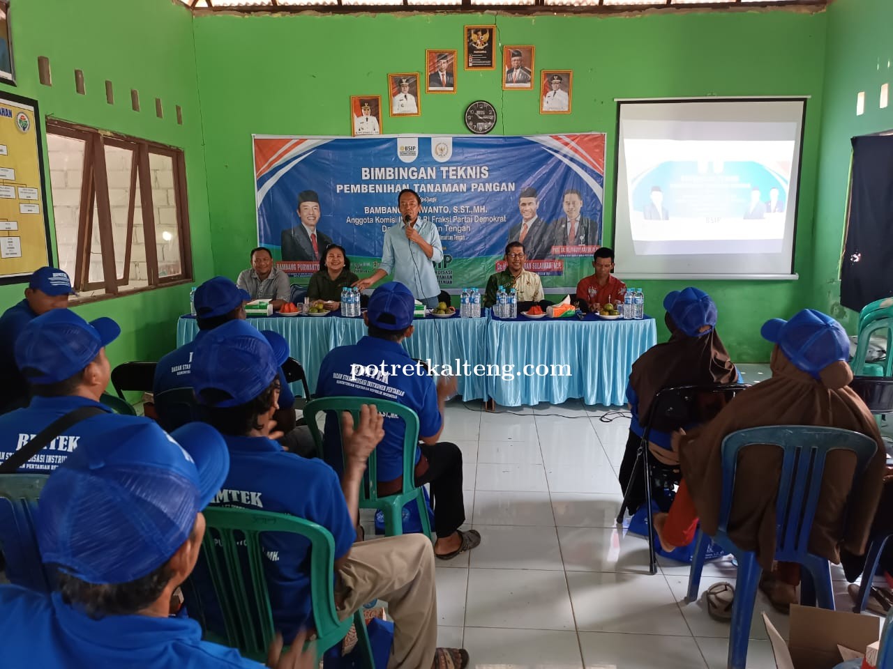 Wujudkan Lumbung Pangan Nasional, Bambang Purwanto Tingkatkan Kualitas Petani di Kalimantan Tengah 