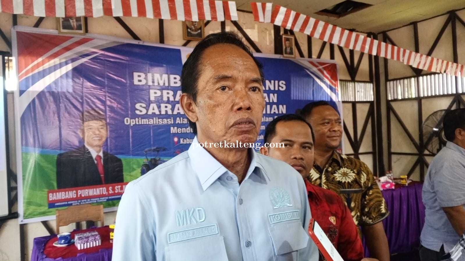 Optimalkan Bantuan Alsintan, Bambang Purwanto Tingkatkan Kualitas SDM Petani di Kalteng 