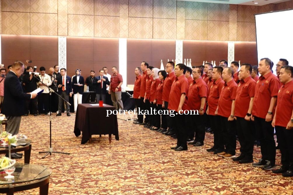 Pengurus KONI Provinsi Kalteng Masa Bakti 2023 – 2027 Resmi Dilantik
