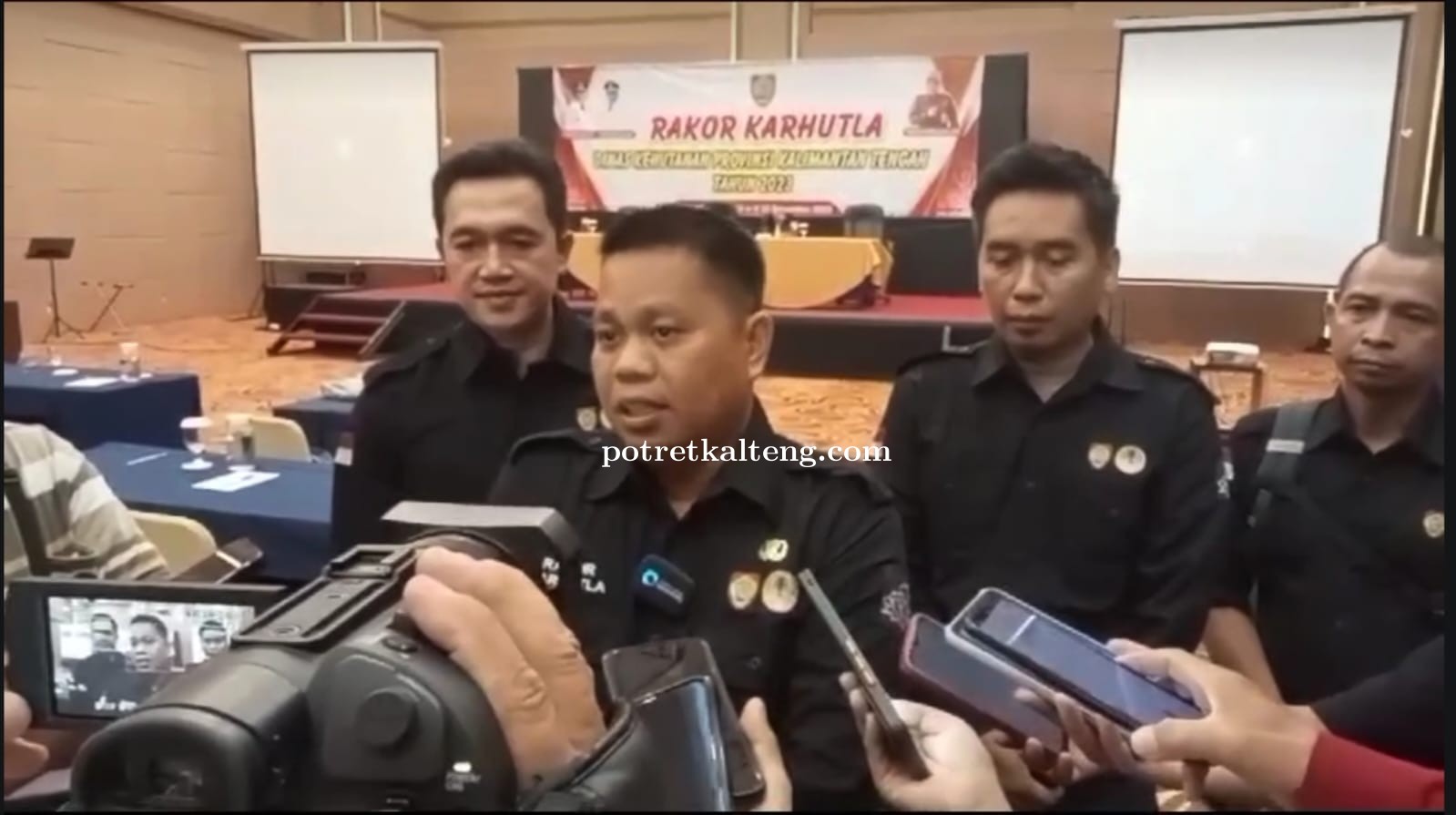 Dinas Kehutanan Provinsi Kalteng Gelar Rakor Karhutla Provinsi Kalimantan Tengah Tahun 2023