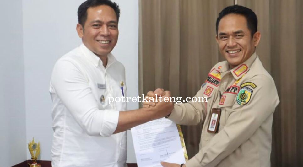 Sertijab Kepala BPBD Kota Palangka Raya, Berlianto Harapkan Penanganan Bencana Semakin Baik