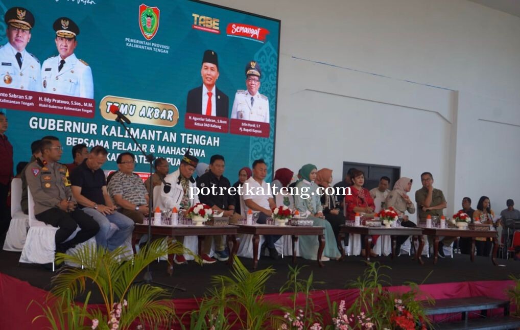 Temu Akbar Gubernur Kalteng bersama Pelajar dan Mahasiswa Se-Kabupaten Kapuas