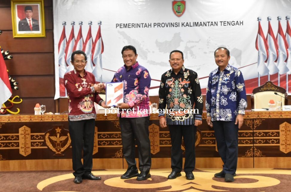 Wagub Edy Pratowo Terima Hasil Pengawasan BPKP Semester II Tahun 2023