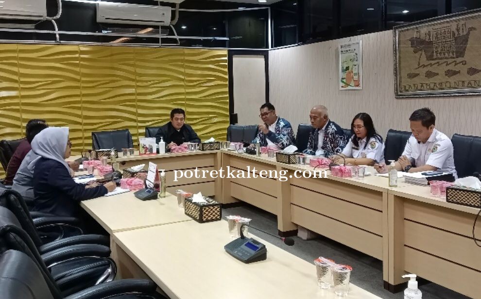 Dislutkan Kalteng Bahas Fasilitasi Subsidi Biaya Sarana Produksi Perikanan Bersama PT. Bank Kalteng