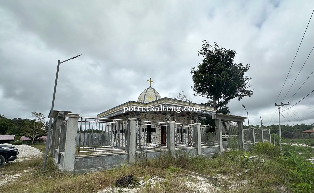 Habiskan 2,5 Miliar Rupiah Makam Damang Pasak Talawang dilengkapi berbagai Fasilitas 