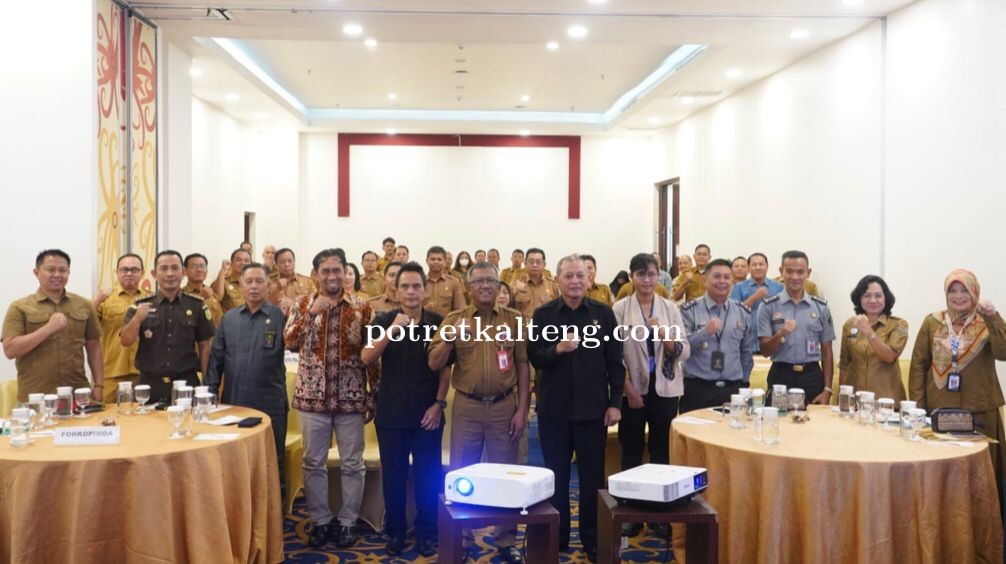 Wakili Gubernur Kalteng, Kaban Kesbangpol Pimpin Pembinaan dan Pengawasan Ormas Tahun 2024