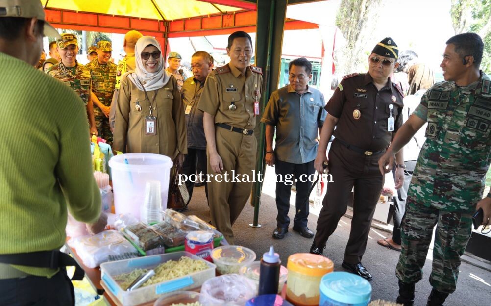 Pemprov Kalteng Apresiasi Bazar TNI Dalam Rangka Menyambut Idulfitri 1445 H