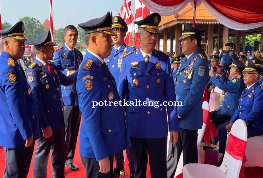 Pj. Bupati Barsel Hadiri HUT DAMKAR Ke-105 di Surabaya