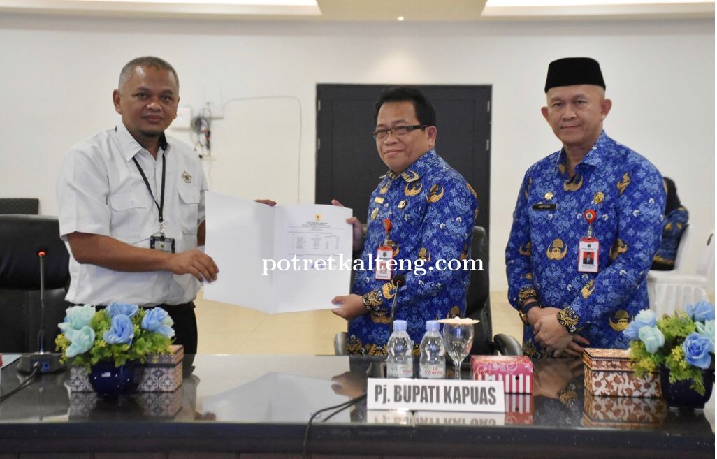 Pj Bupati Kapuas Hadiri Entry Meeting Pemeriksaan Terinci LKPD Tahun Anggaran 2023 oleh BPK RI 