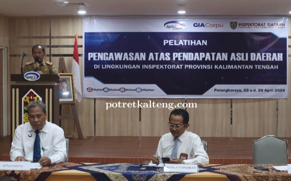 Inspektorat Kalimantan Tengah Gelar Pelatihan Pengawasan Pendapatan Asli Daerah