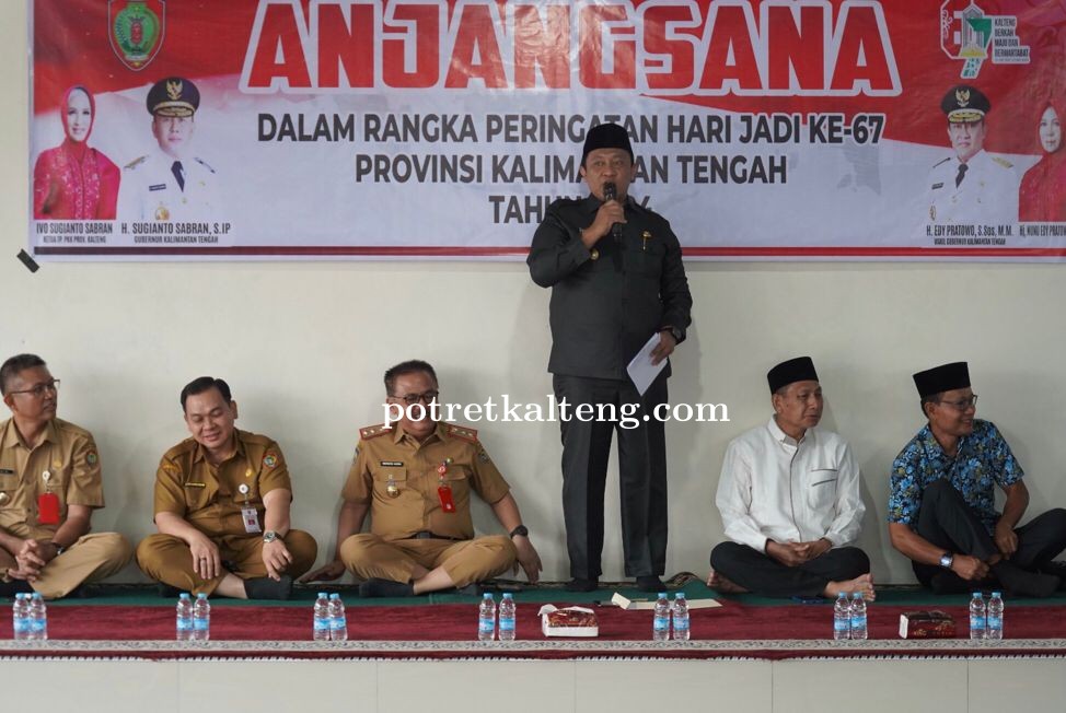 Peringati Hari Jadi ke-67 Provinsi Kalteng, Wagub Kalteng Gelar Anjangsana ke LKSA Darul Amin