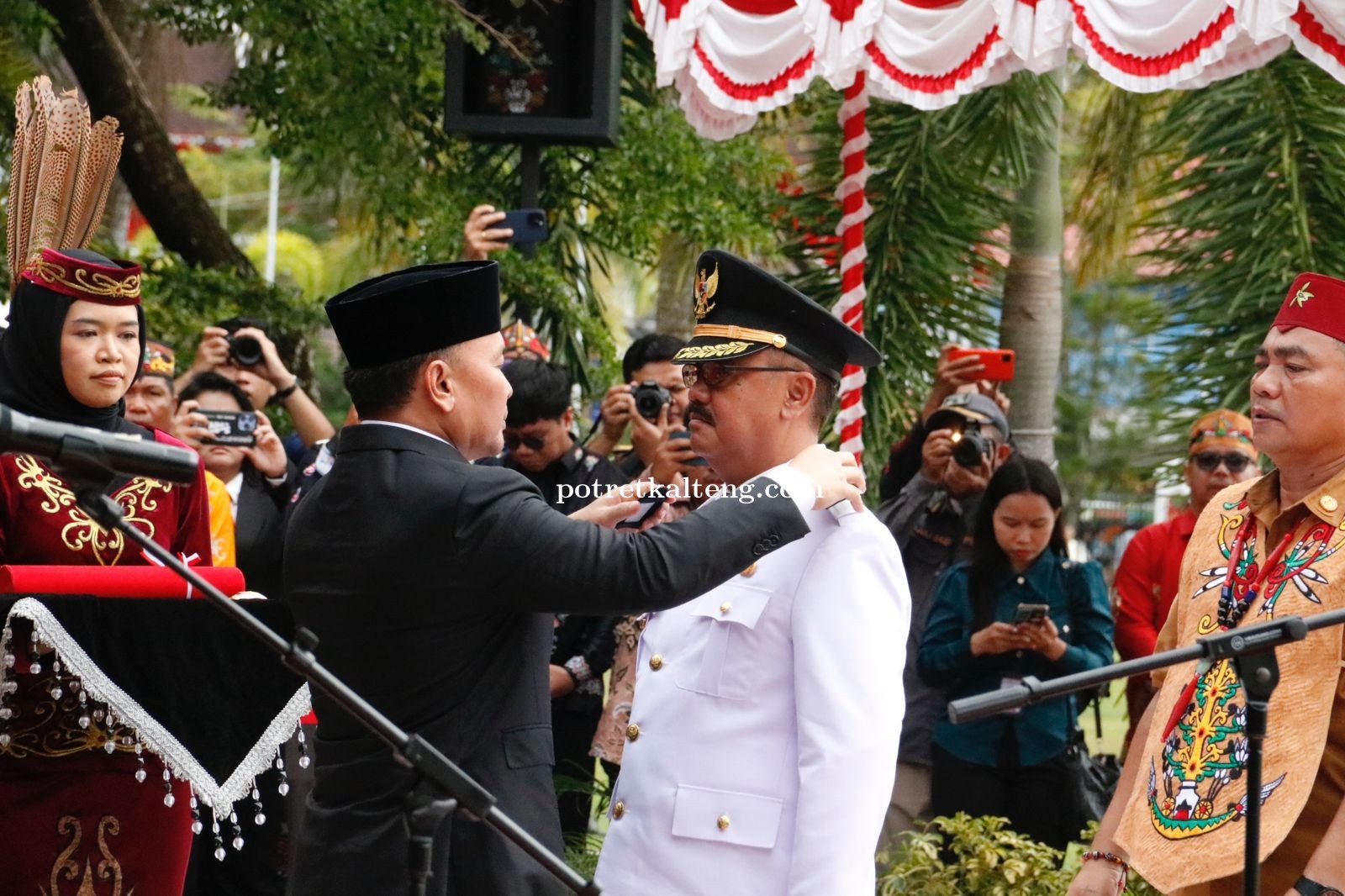 Gubernur Kalteng Lantik Herson B. Aden Dilantik Menjadi Pj. Bupati Gunung Nas