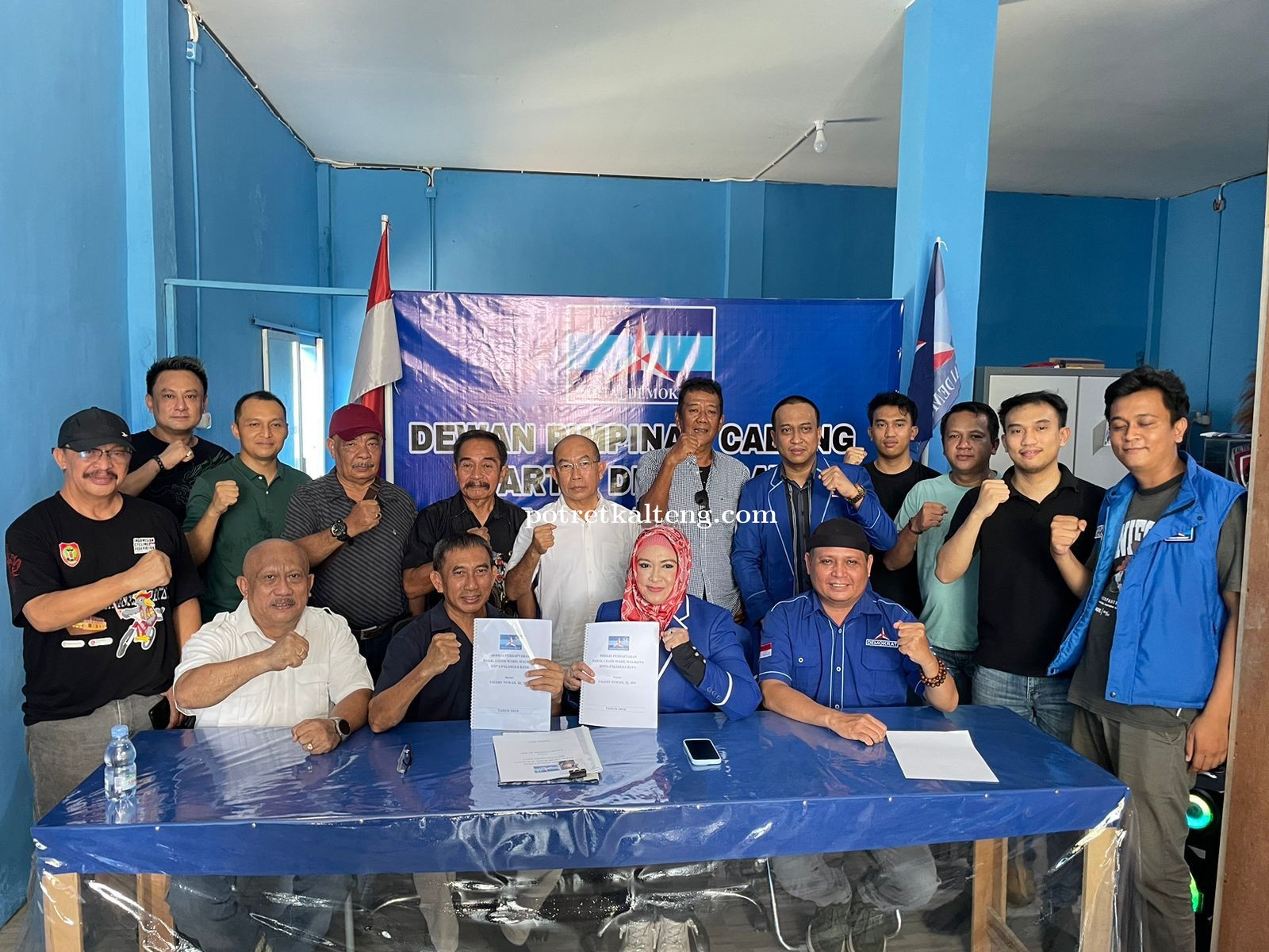 Falery Tuwan Calonkan Diri Maju Pemilihan Wakil Walikota Palangka Raya di Partai Demokrat