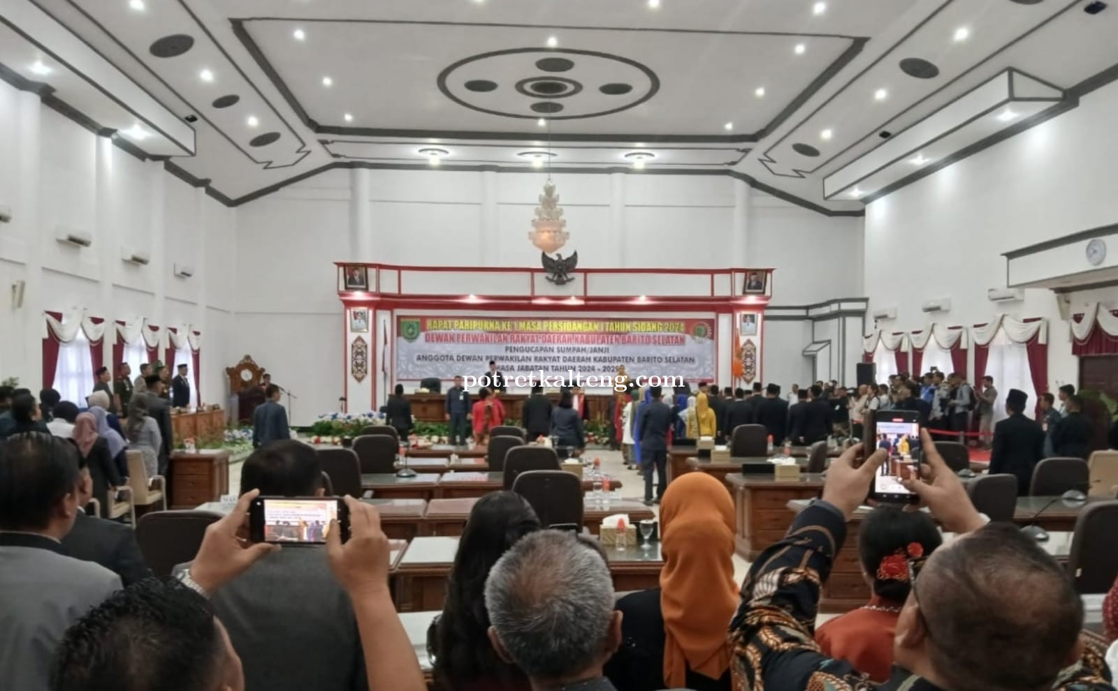 25 Anggota DPRD Kabupaten Barsel Periode 2024-2029  Resmi Dilantik Hari Ini