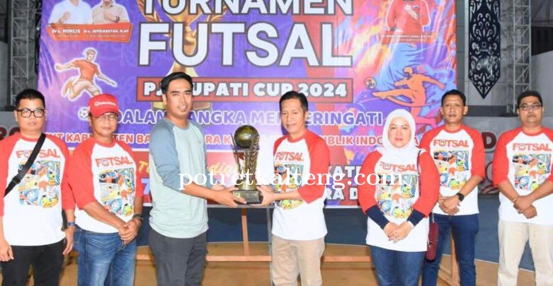 Buka Pj.Bupati Barito Utara Cup, Drs. Muhlis Tekankan Junjung Sportivitas Sesama Atlet