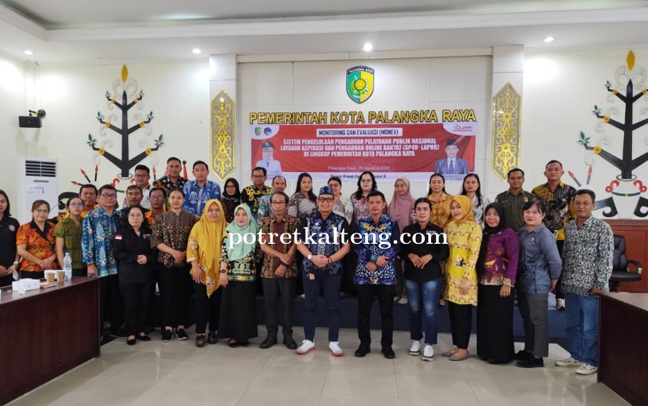 Tingkatkan Layanan Publik, Diskominfo Palangka Raya Gelar Sosialisasi Monev SP4N-LAPOR 